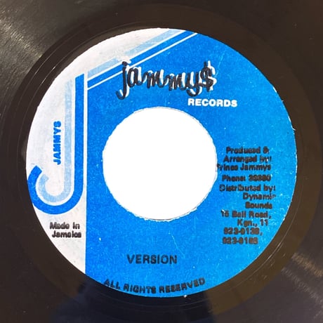 BUDY BYE / JOHNNY OSBOURNE (7インチレコード)