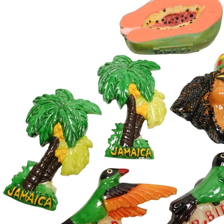 ジャマイカ直輸入　"JAMAICA VIBES" マグネット〈数量限定〉