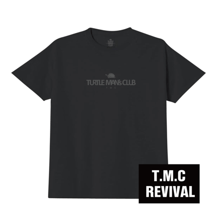 TURTLE MAN's CLUB "TMC復刻デザインT-SHIRTS"  BLACK