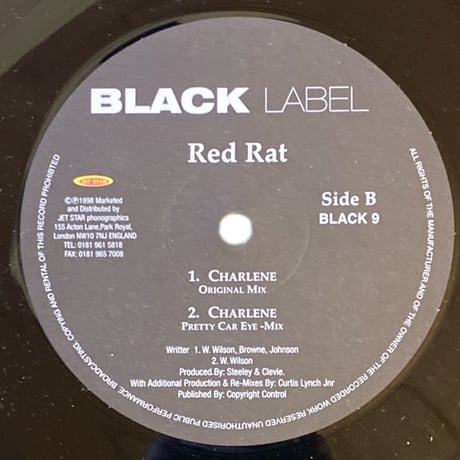 CHARLENE / RED RAT (12インチレコード)