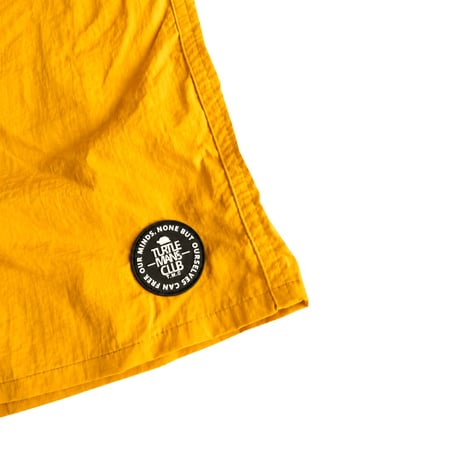 TURTLE MAN's CLUB/TMC水陸両用 BAGGIES SHORTS（GRAY/MANGO）