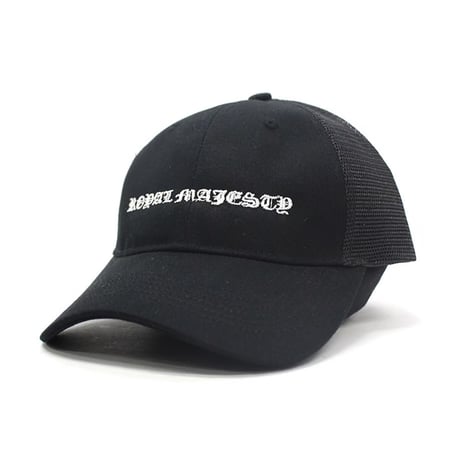 ROYAL MAJESTY / OLD ENGLISH MESH CAP 【BLACK】
