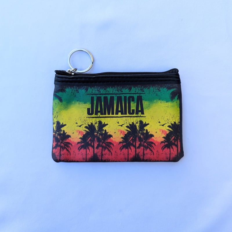 JA直輸入 コインケース 四角 ラスタカラー | レゲエとジャマイカグッズ