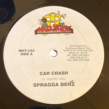 CAR CRASH / ACCIDENT / SPRAGGA BENZ (12インチレコード)