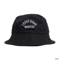 ROYAL MAJESTY /CHANT DOWN BABYLON BUCKET HAT 【BLACK】