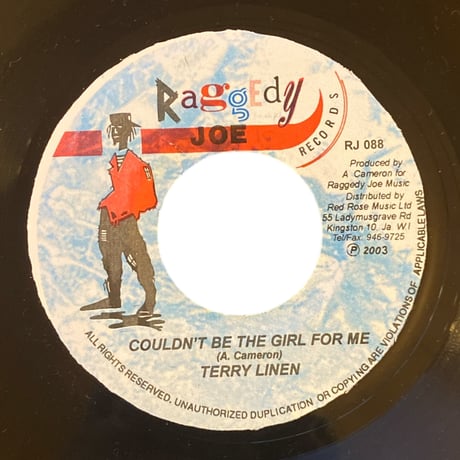 COULDN'T BE THE GIRL FOR ME / TERRY LINEN (7インチレコード)