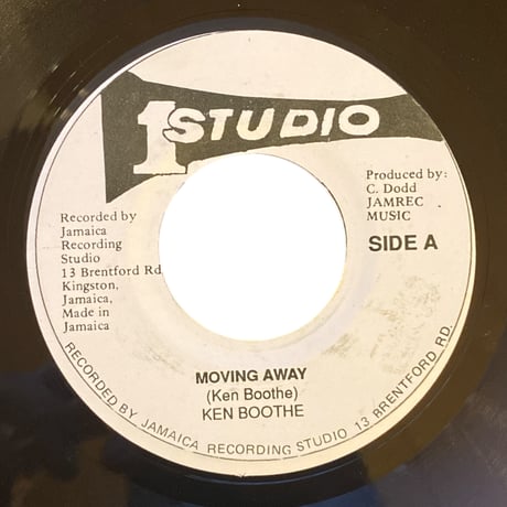 再入荷！MOVING AWAY / KEN BOOTHE (7インチレコード)