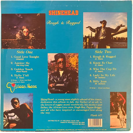 ROUGH & RUGGED / SHINEHEAD (LPレコード)