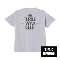 TURTLE MAN's CLUB "TMC復刻デザインT-SHIRTS" SPORTS GRAY
