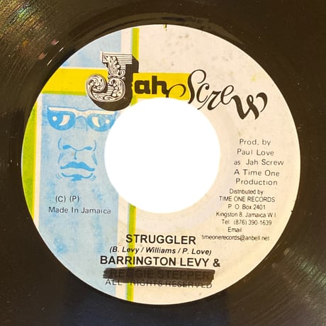 STRUGGLER / BARRINGTON LEVY (7インチレコード)