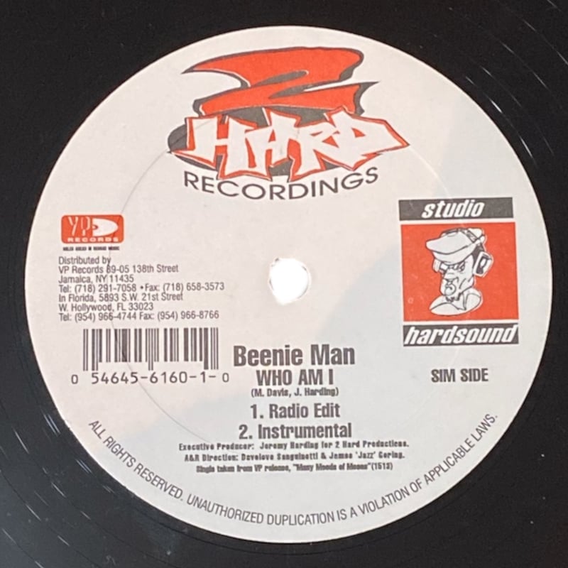WHO AM I / BEENIE MAN (12インチレコード) | レゲエとジャマイカグッ