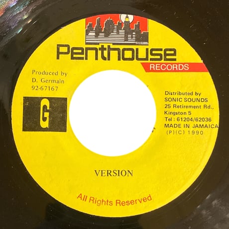 I LOVE YOU / LEROY SIBBLES (7インチレコード)