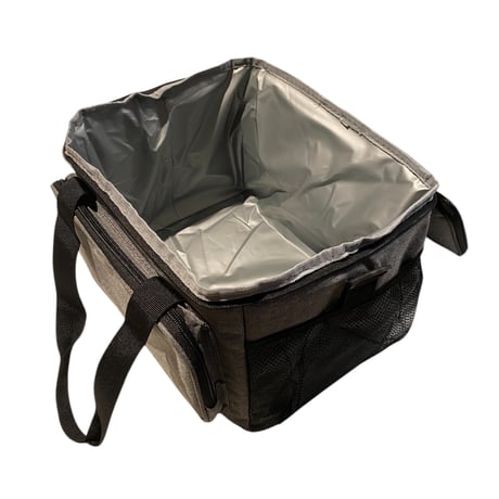 再入荷！箱型保冷バック(グレー) 7インチレコードシンデレラフィット！