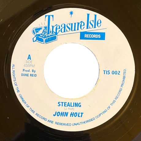 STEALING / ALI BABA / JOHN HOLT (7インチレコード)