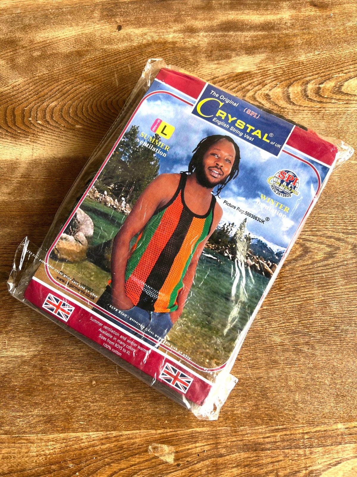 UK直輸入！数量限定！CRYSTAL 網シャツ RASTA | レゲエとジャマイカ
