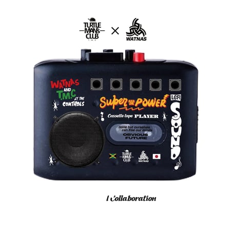 TURTLE MAN's CLUB × WATNAS「ur SOUND SYSTEM」Cassette Tape PLAYER