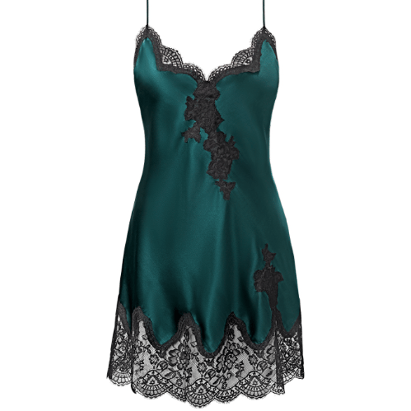 AUBADE キャミソール 海☆SybarisパープルスリップとAubade