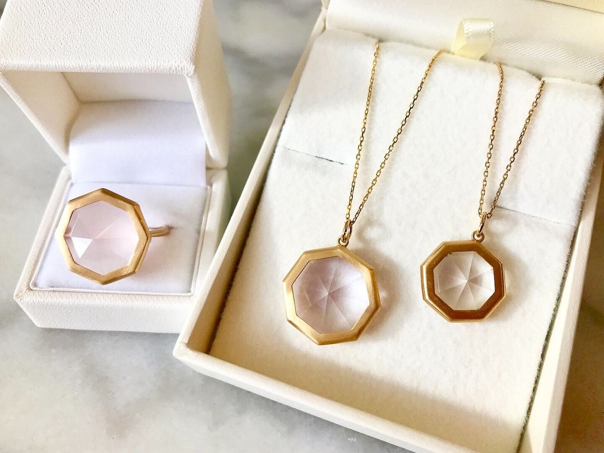 オクタゴンネックレス Small | RooSY Jewerly