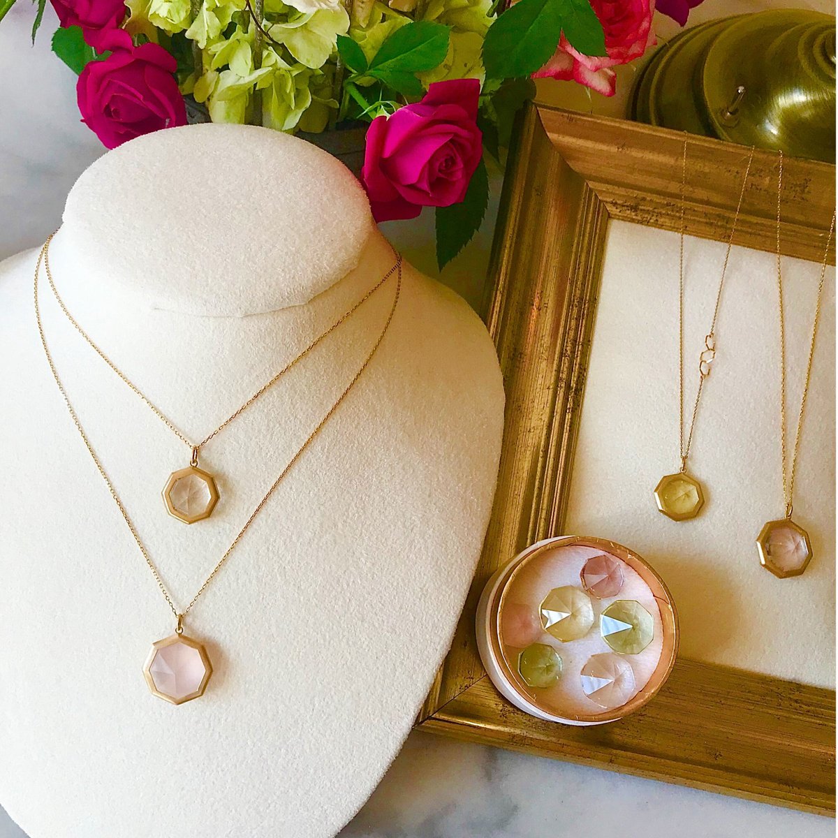 オクタゴンネックレス Small | RooSY Jewerly