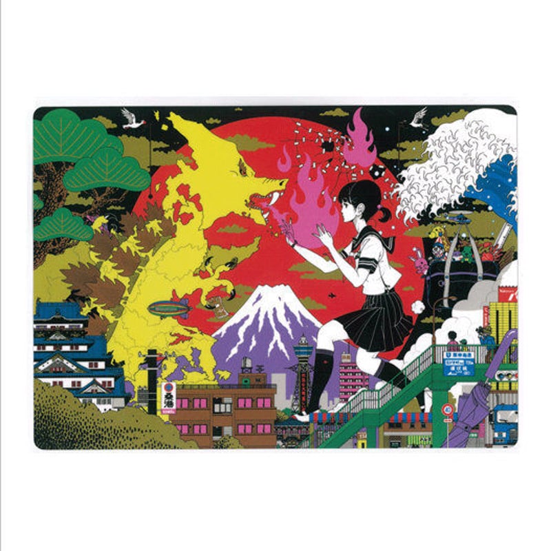 絵画 unusual shuhei nakamura 下敷きA（JPOPサミットイラスト） | YUSUKE NAKAMURA GOODS