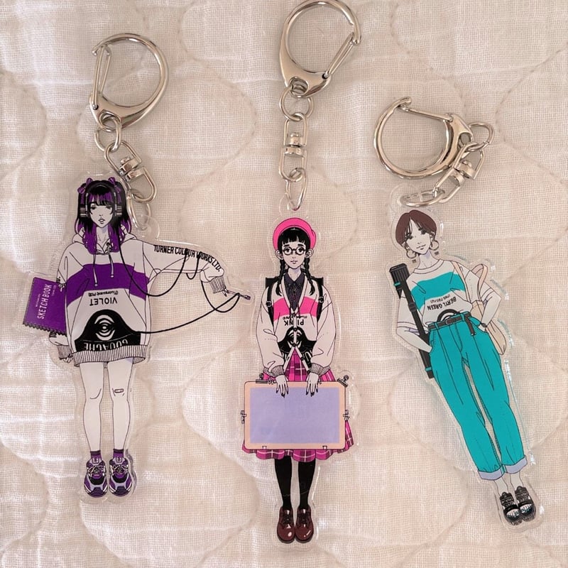 全3種】アクリルキーホルダー | YUSUKE NAKAMURA GOODS