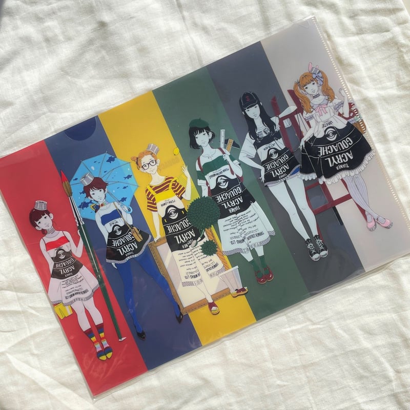 クリアファイル L（タナ子ちゃん） | YUSUKE NAKAMURA GOODS