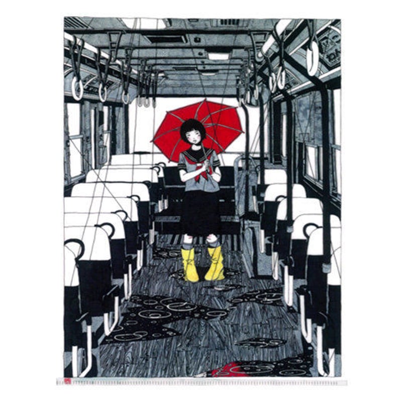 クリアファイルB（バス・傘） | YUSUKE NAKAMURA GOODS