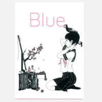 クリアファイル K（Blue）