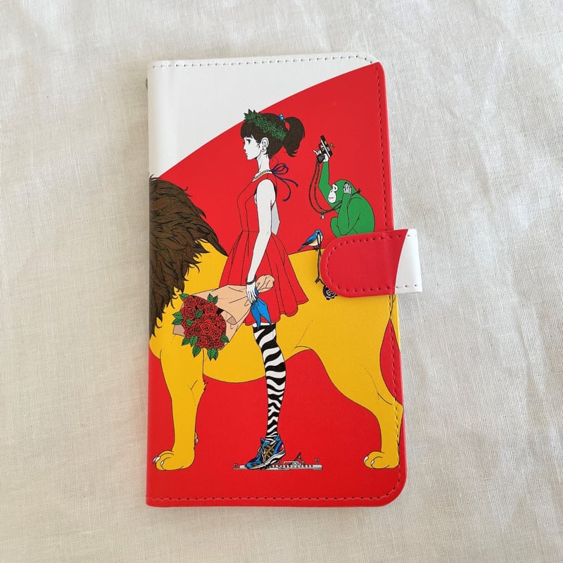 手帳型スマートフォンケース（NOW） | YUSUKE NAKAMURA GOODS