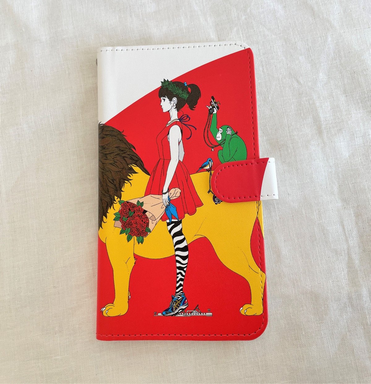 手帳型スマートフォンケース（NOW） | YUSUKE NAKAMURA GOODS