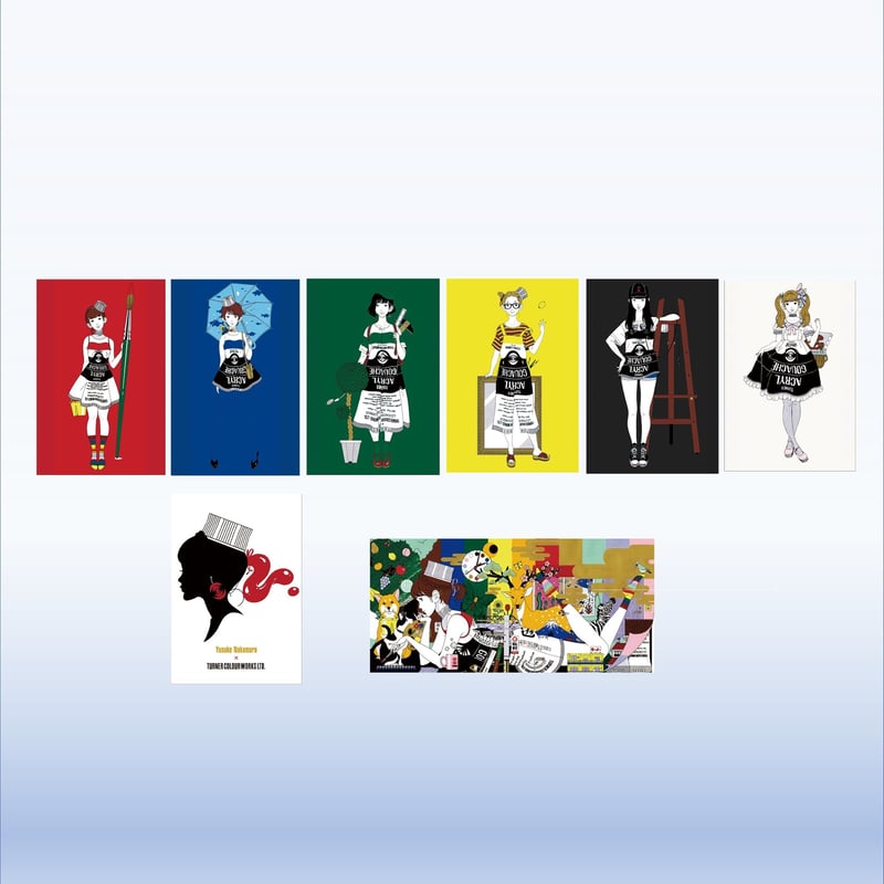 ポストカード【ターナー8種セット】 | YUSUKE NAKAMURA GOODS ポストカード【ターナー8種セット】 | YUSUKE NAKAMURA GOODS