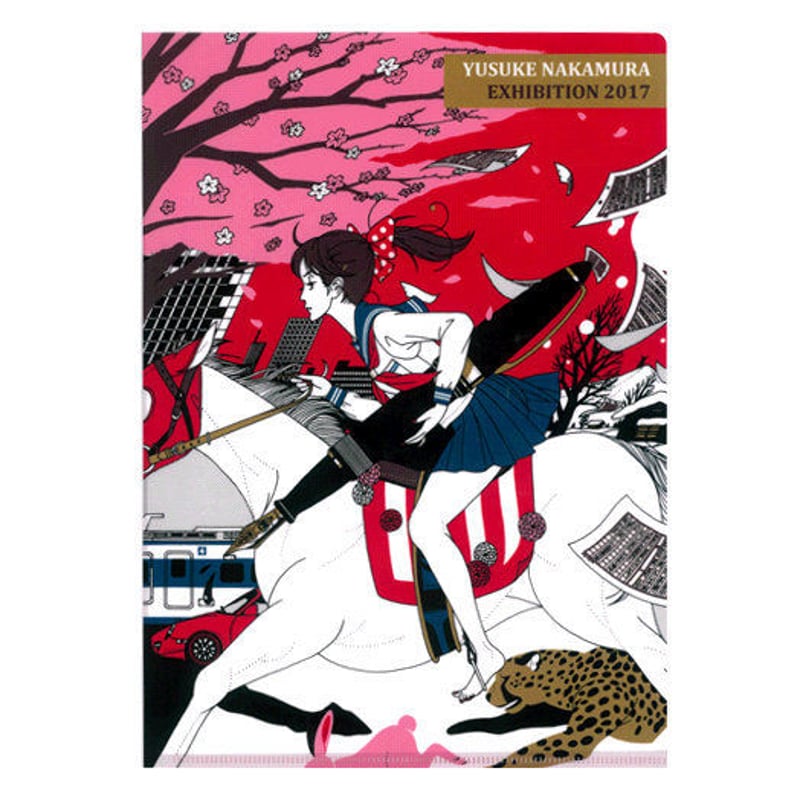 クリアファイルA（文系ジャンヌ・ダルク） | YUSUKE NAKAMURA GOODS