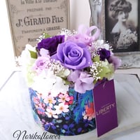 受注制作 ナチュラルブーケ 芍薬 ラベンダー ハーブ デイジー クラッチ