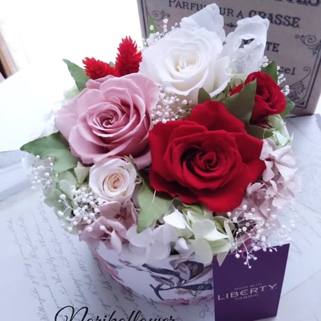 商談中　プリザーブドフラワーアレンジ　No.139 2点set 商談中 プリザーブドフラワーアレンジ No.139 2点set 商談中