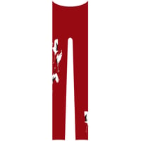鶴　レギンス　ワンポイント　紅葉色