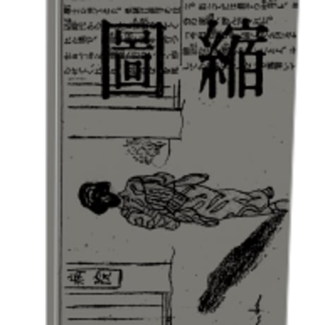 徳田秋聲コラボタイツ　『縮図』　グレー