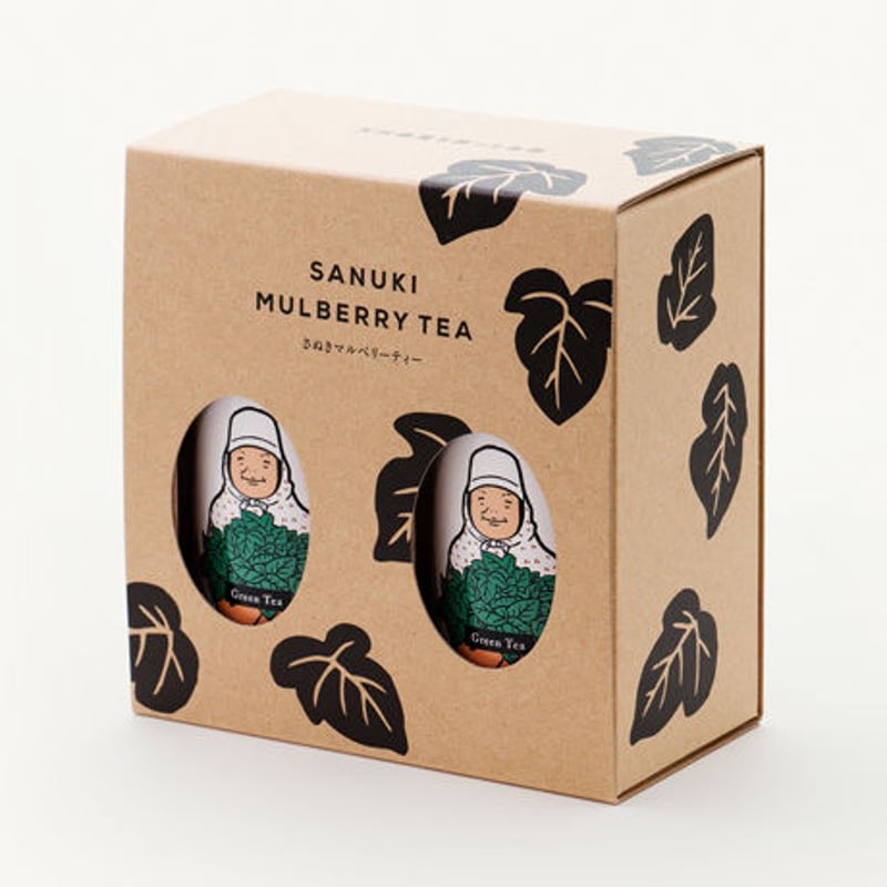 ラッピングギフトボックス缶入りさぬきマルベリーティー【桑茶