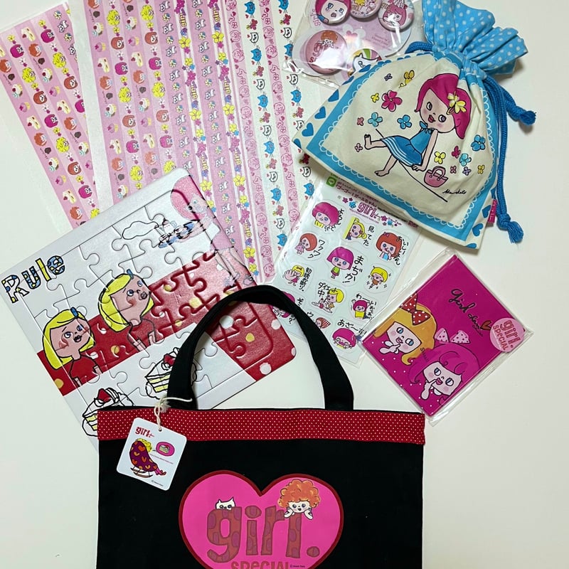 SALE! 懐かしのgirlちゃんグッズセットB | girl forever SALE! 懐かしのgirlちゃんグッズセットB | girl forever