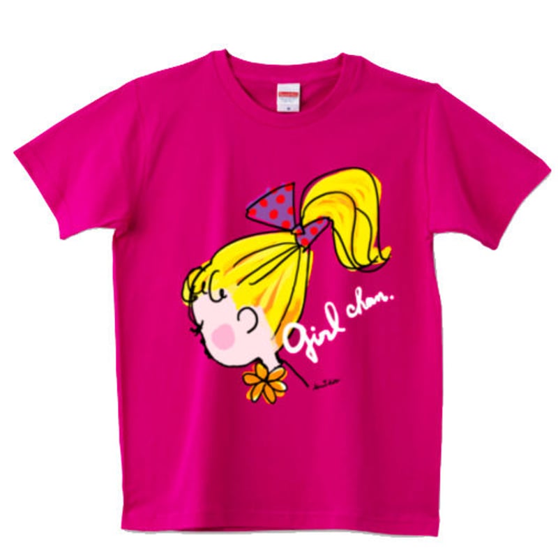 girlちゃんTシャツ（ポニーテール） | girl forever