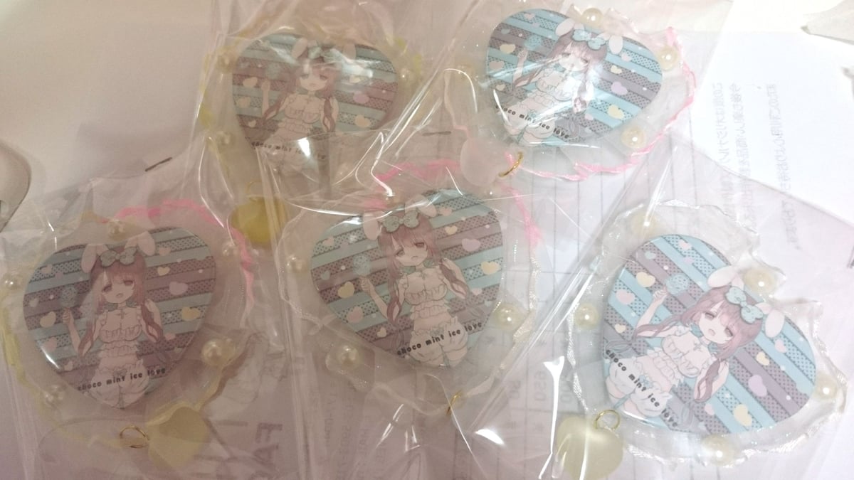 ♡⊹チョコミント缶バッジロゼット⊹♡ | ミルクチャンショップ