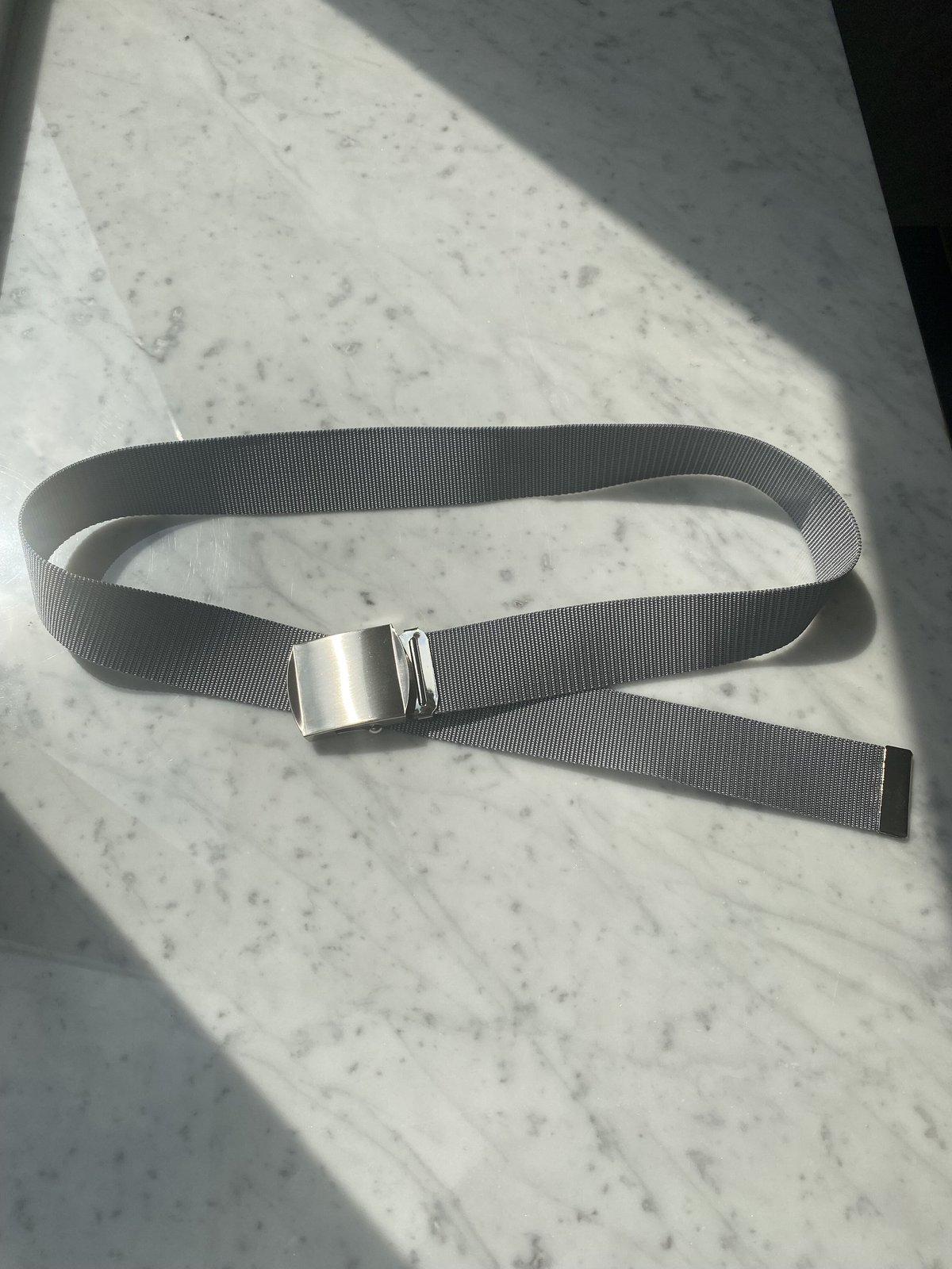 Roller belt / silver ×gray ※8/10発売