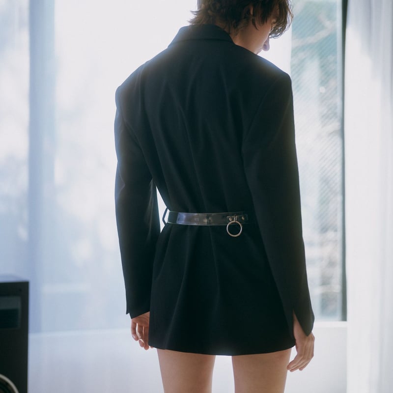 SID belt / pvc clear / 252ZOE-AC02 | ZOE