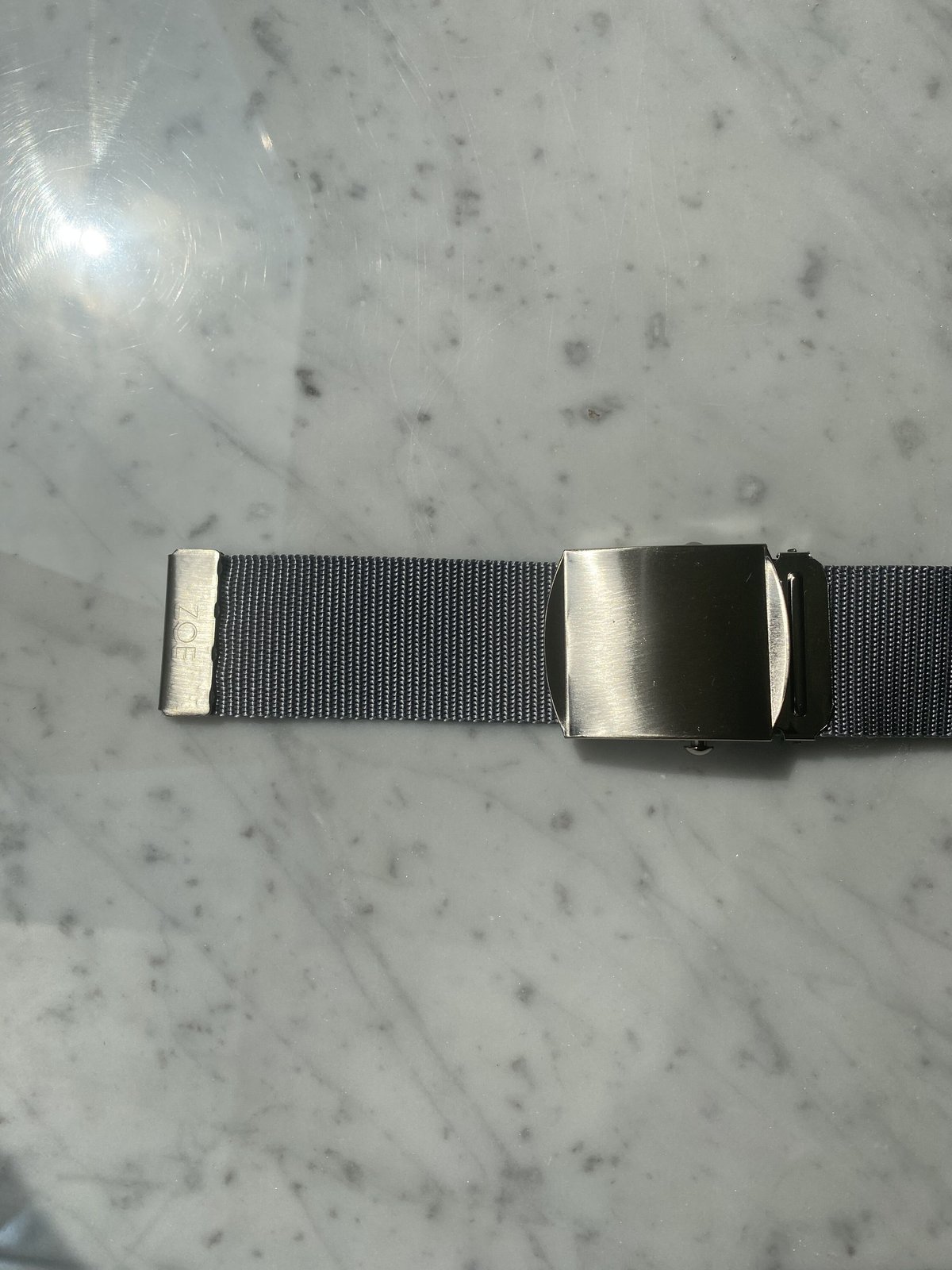Roller belt / silver ×gray ※8/10発売