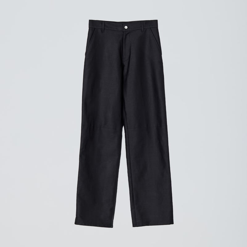 最終価格ZOE Bell-line pants black252ZOE-PT02 ZOE