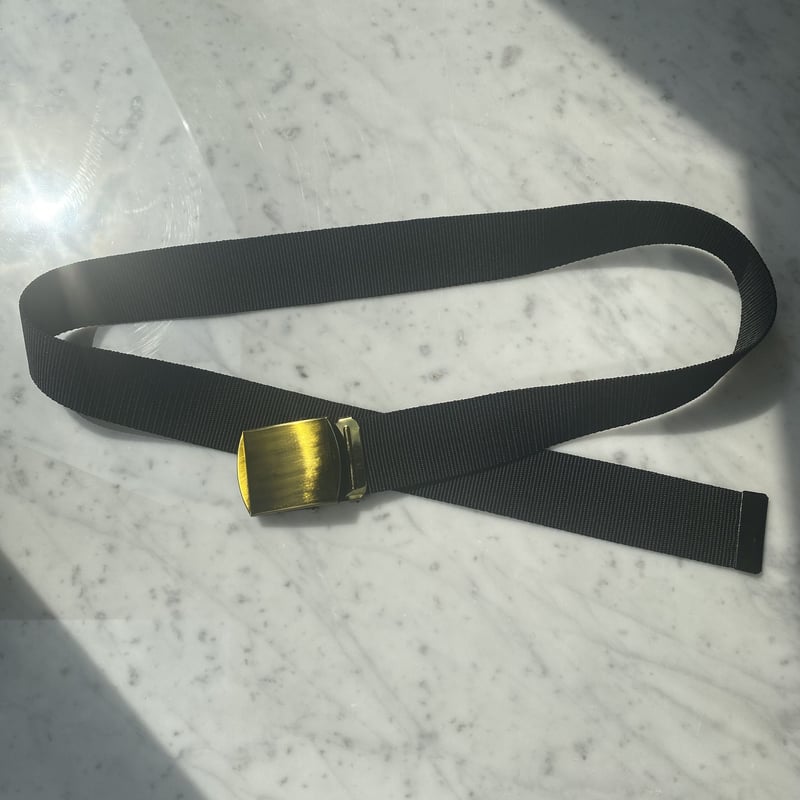 Roller belt / gold ×black | ZOE