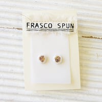 フローライト/チタンピアス