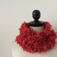 ロービングシャギースヌード/RED