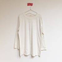 オーガニックコットン/ナチュラルロングTee