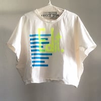 オープンエンドワイドドルマンTee/ECRU