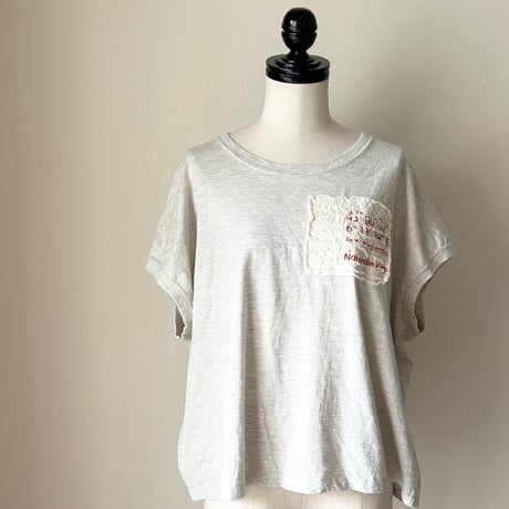 ドルマンワイドTee/OATMEAL